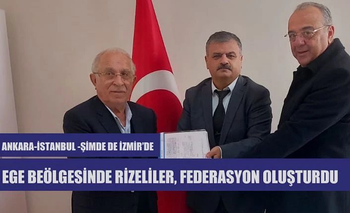 Federasyon yolunda ilk adım atıldı