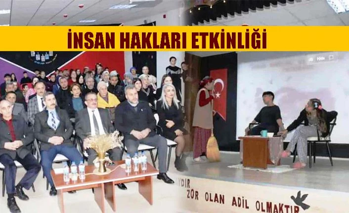 İNSAN HAKLARI ETKİNLİĞİ