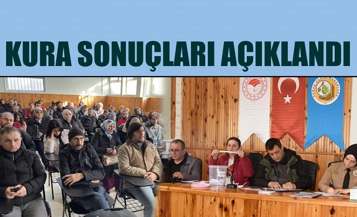 KURA SONUÇLARINI AÇIKLANDI