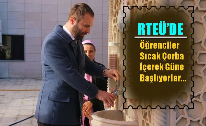 Öğrencilerimiz Sıcak Çorbayla Güne Başlıyor