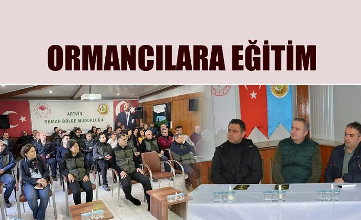 ORMANCILARIN HİZMET İÇİ EĞİTİMLERİ DEVAM EDİYOR