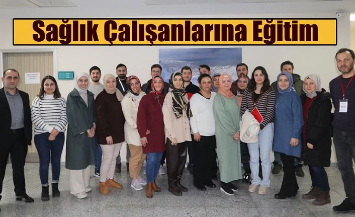 112 personellerine “Hastane Öncesi Obstetrik Aciller Eğitimi” verildi