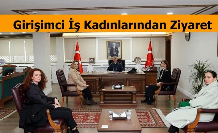 GİRİŞİMCİ İŞ KADINLARINDAN VALİ DORUK’A ZİYARET