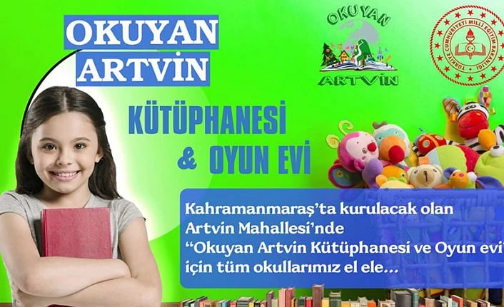 OKUYAN ARTVİN KÜTÜPHANESİ VE OYUN EVİ