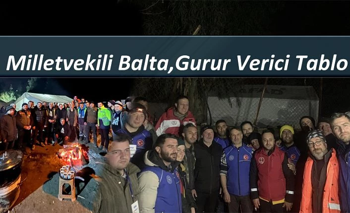 VEKİL BALTA:BİR GURUR VERİCİ BİR TABLO