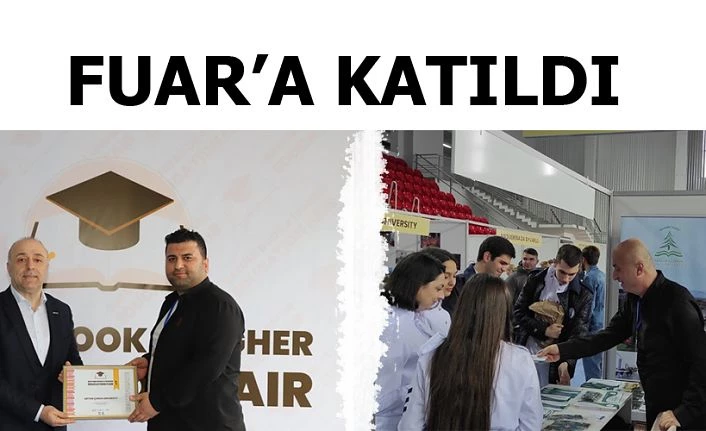 AÇÜ, BATUM’DA KİTP VE YÜKSEKÖĞRETİM FUARINA KATILDI