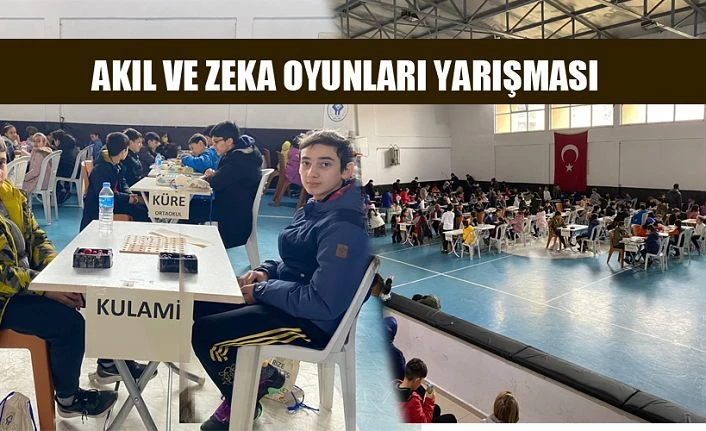 AKIL VE ZEKA OYUNLARI YARIŞMASI DÜZENLENDİ