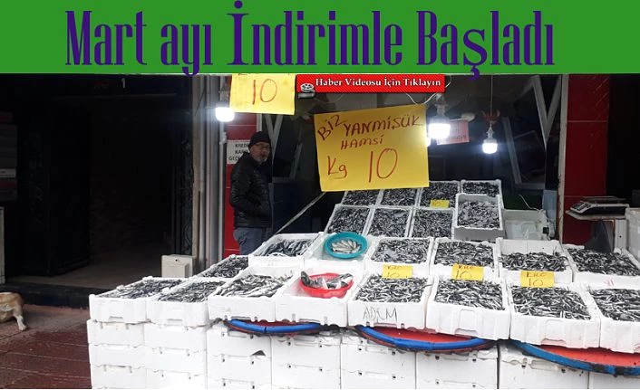 Mart ayı Hamsi indirimi ile başladı