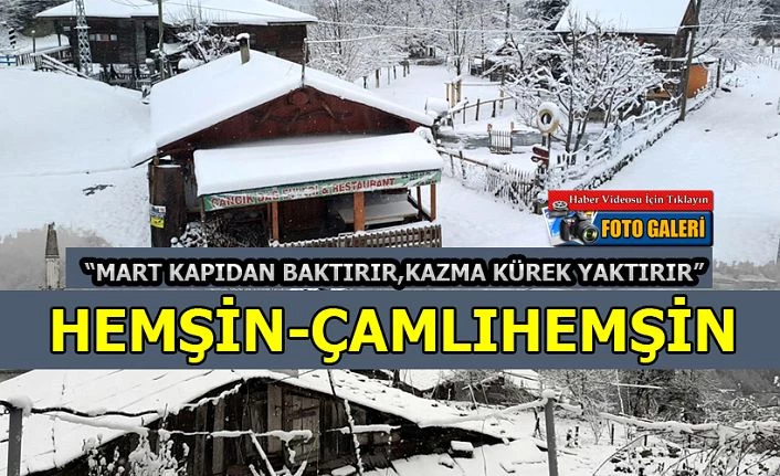 Mart kapıdan baktırır, kazma kürek yaktırır.