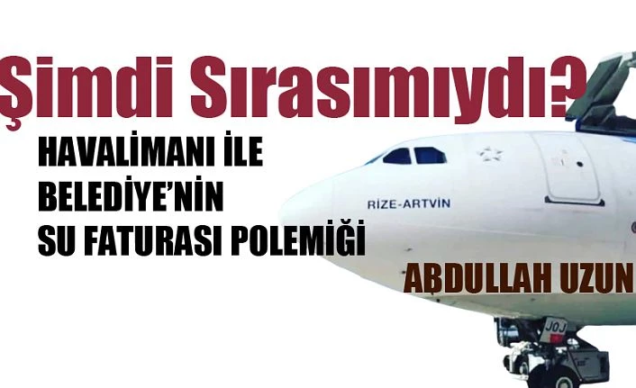 Şimdi bunun zamanımaydı