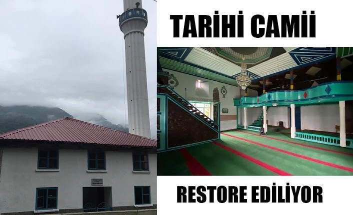 TARİHİ CAMİ RESTORE EDİLECEK