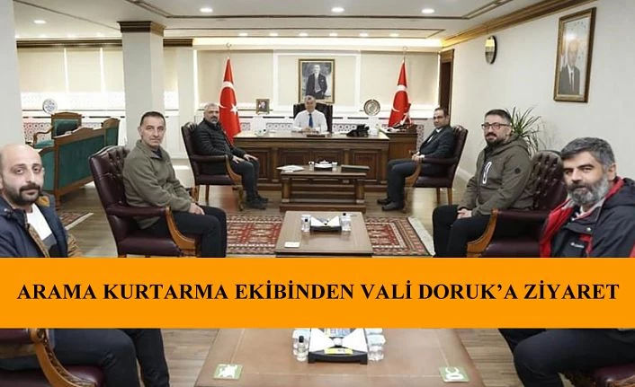 VALİ DORUK’A ZİYARET