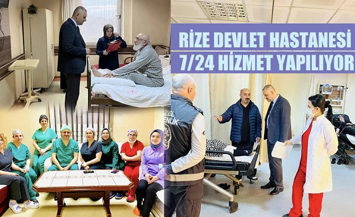 Başhekim Ergene “halkımız ve hastanemiz için hizmetlere devam ediyoruz