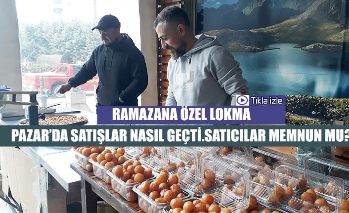 Bu sene “LOKMA” satışlarından memnun