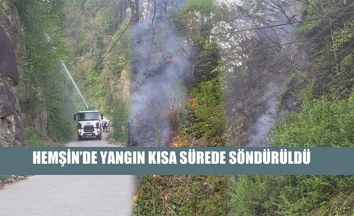 Elektrik tellerine düşen ağaç yangın çıkardı