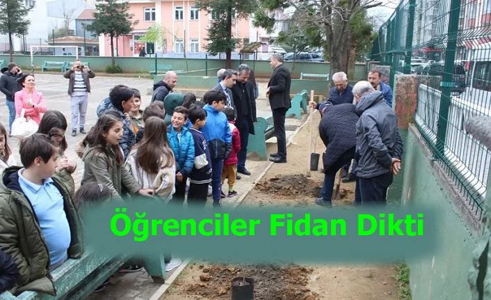 FİDAN DİKİMİ GERÇEKLEŞTİRİLDİ