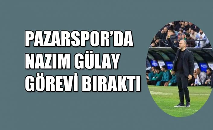 Pazarspor’da Hoca görevi bıraktı