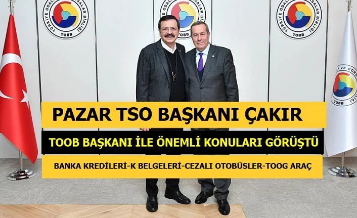 TSO Başkanı Çakır Ankara’da