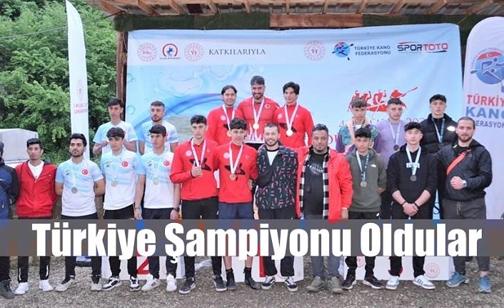 ÇAYKUR Spor Kulübü Türkiye Şampiyonu oldu