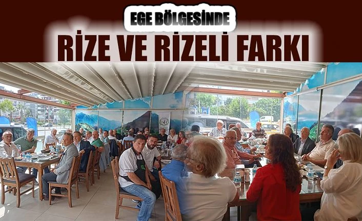 Ege Bölgesinde Rizelilerden büyük dayanışma