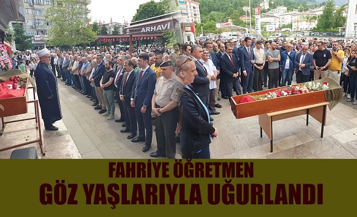 FAHRİYE ÖĞRETMEN İÇİN GÖZYAŞI DÖKTÜLER