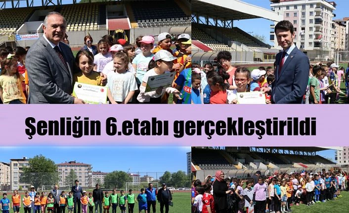 FUTBOL ŞENLİĞİNİN 6. ETABI GERÇEKLEŞTİRİLDİ