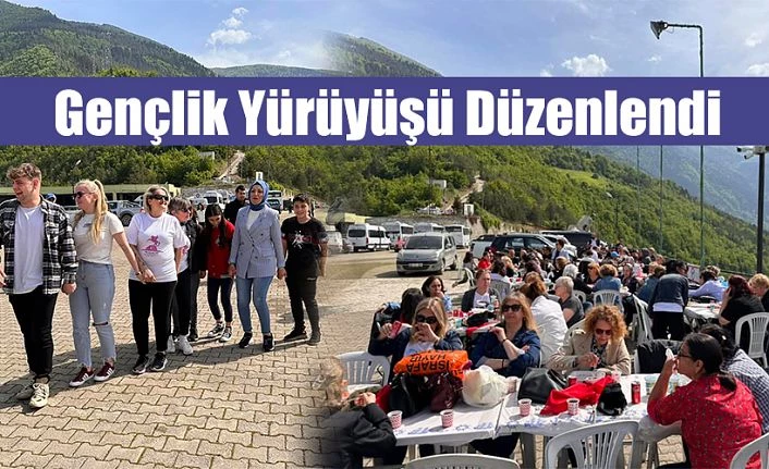 GENÇLİK YÜRÜYÜŞÜ DÜZENLENDİ