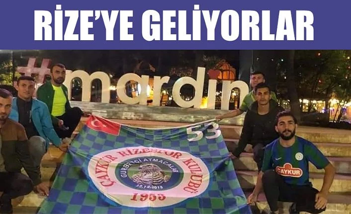 Mardin’den Rizespor’ İçin Geldiler