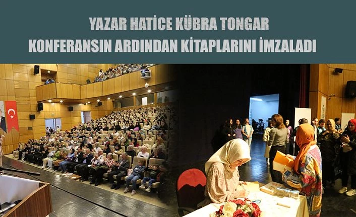 RİZE’DE HATİCE KÜBRA TONGAR’A YOĞUN İLGİ