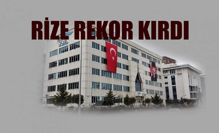 Rize’de rekor müracaat, işlemlerin yüzde 90’ı tamamlandı