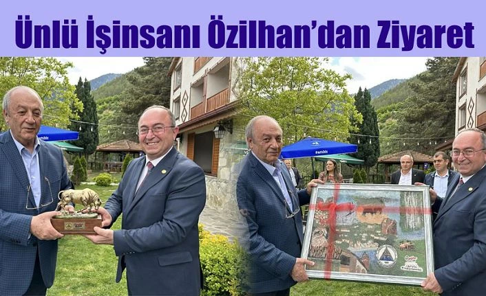 TUNCAY ÖZİLHAN’DAN ELÇİN’E ZİYARET