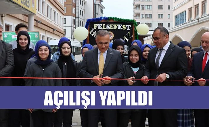 Vali Çeber, “Felsefest” Festivaline Açılışına Katıldı