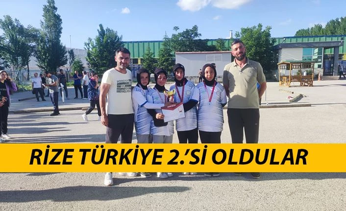İmam Hatip Liseli kızlar, bocce yarışlarında Türkiye 2.’si