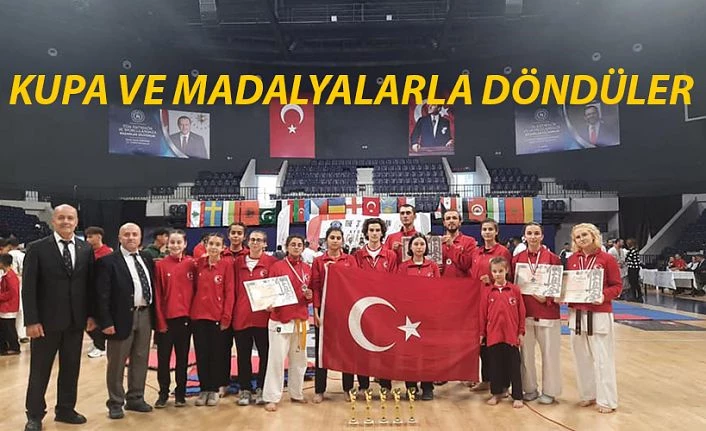 İSTANBUL’DAN KUPA VE MADALYALARLA DÖNDÜLER