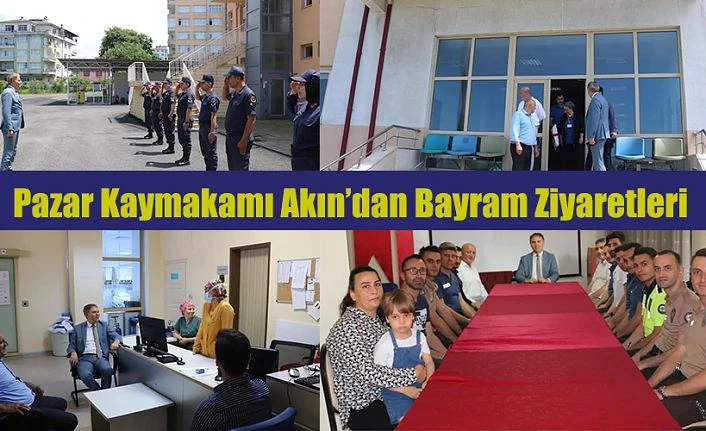 Kaymakam Akın’dan Bayram Ziyaretleri