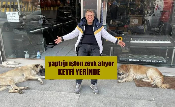 Rizeli esnaf dükkanını köpeklere açtı