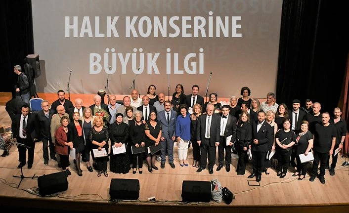 TÜRK MUSİKİ KOROSUNDA MUHTEŞEM KONSER