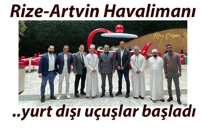 Yurt dışı seferleri başlıyor, SalamAir yetkilileri Rize