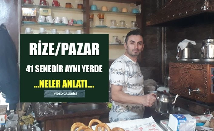 41 senedir aynı yerde işletmecilik yapıyor