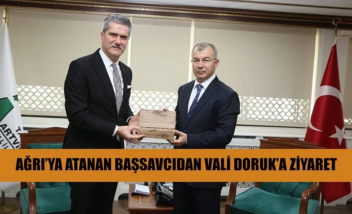 BAŞSAVCI ÇALIŞ’TAN VALİ DORUK’A VEDA ZİYARETİ