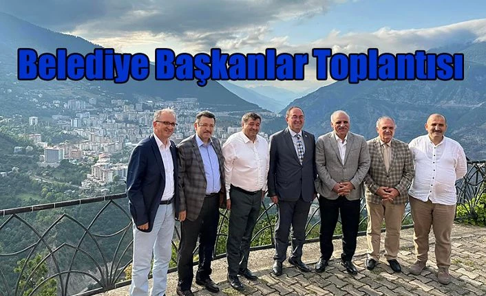 Doğu Karadeniz Belediyeler Birliği olağan encümen toplantısı yapıldı