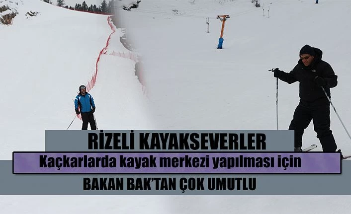 Kayakseverler Ayder’de Kayak Merkezi İstediler