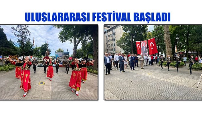 KÜLTÜR-SANAT VE DENİZ FESTİVALİ BAŞLADI