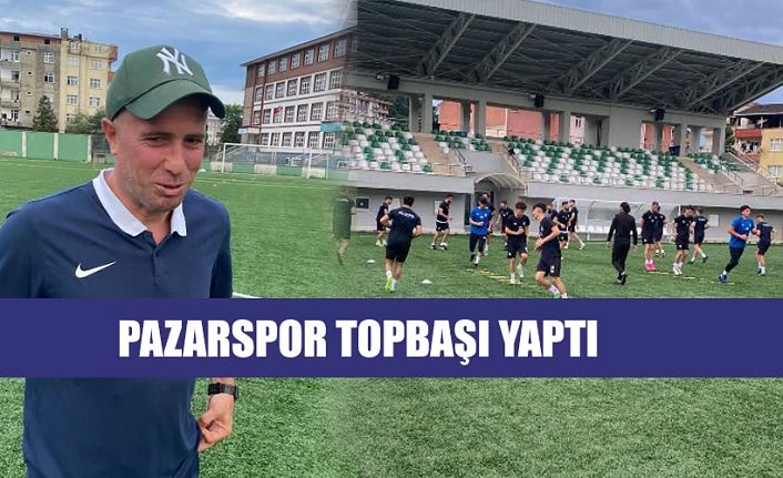 Pazarspor TOPBAŞI yaptı