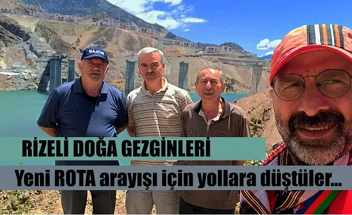 Rizeli Doğa Gezginleri Yeni Rota için Rize-Erzurum Turu Yaptılar