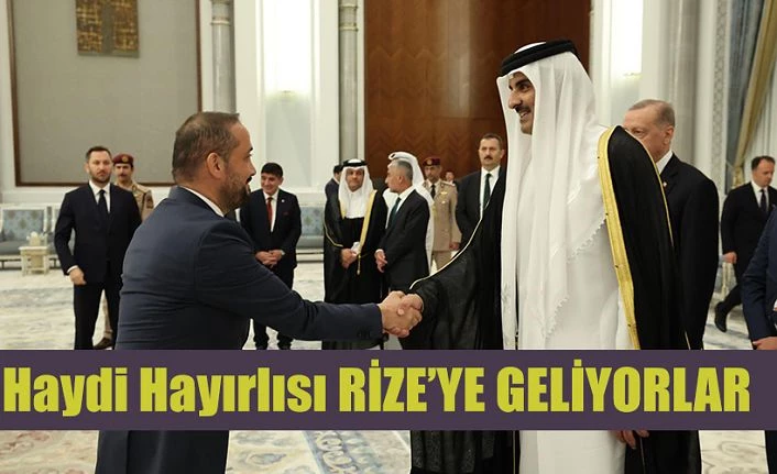 Rizeli iş insanı davet etti, Arap yatırımcılar Rize’ye gelecek