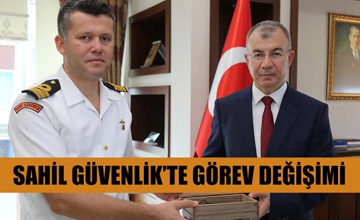 DOĞU KARADENİZ SAHİL GÜVENLİK’TE NÖBET DEĞİŞİMİ