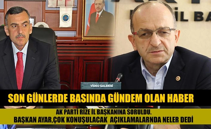 İl Başkanı Ayar’dan Başkan Basa hakkında çok konuşulacak açıklamalar