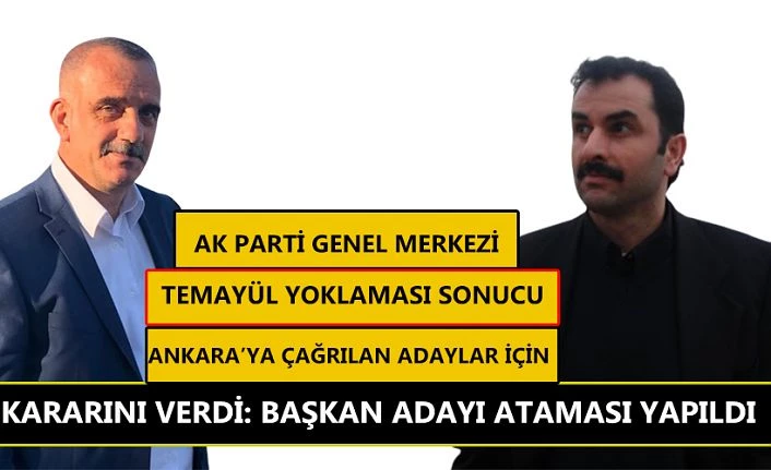 Pazar Ak Parti İlçe Başkanlığına Atama Yapıldı