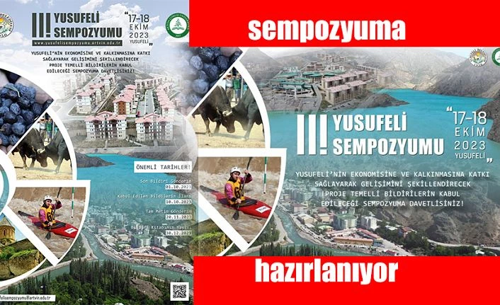 SEMPOZYUMA HAZIRLANIOR